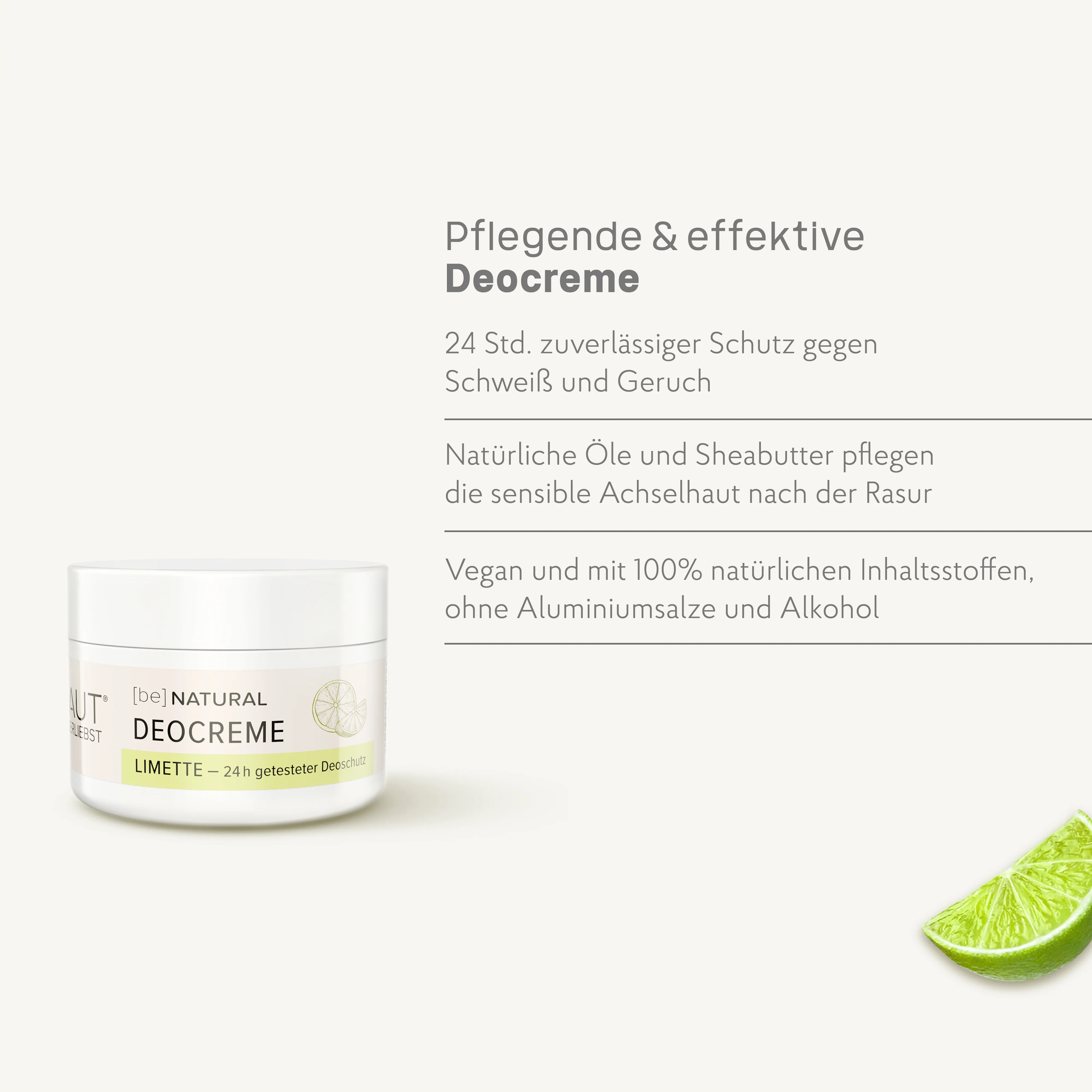 Deocreme Limette 2x30g - Image 3