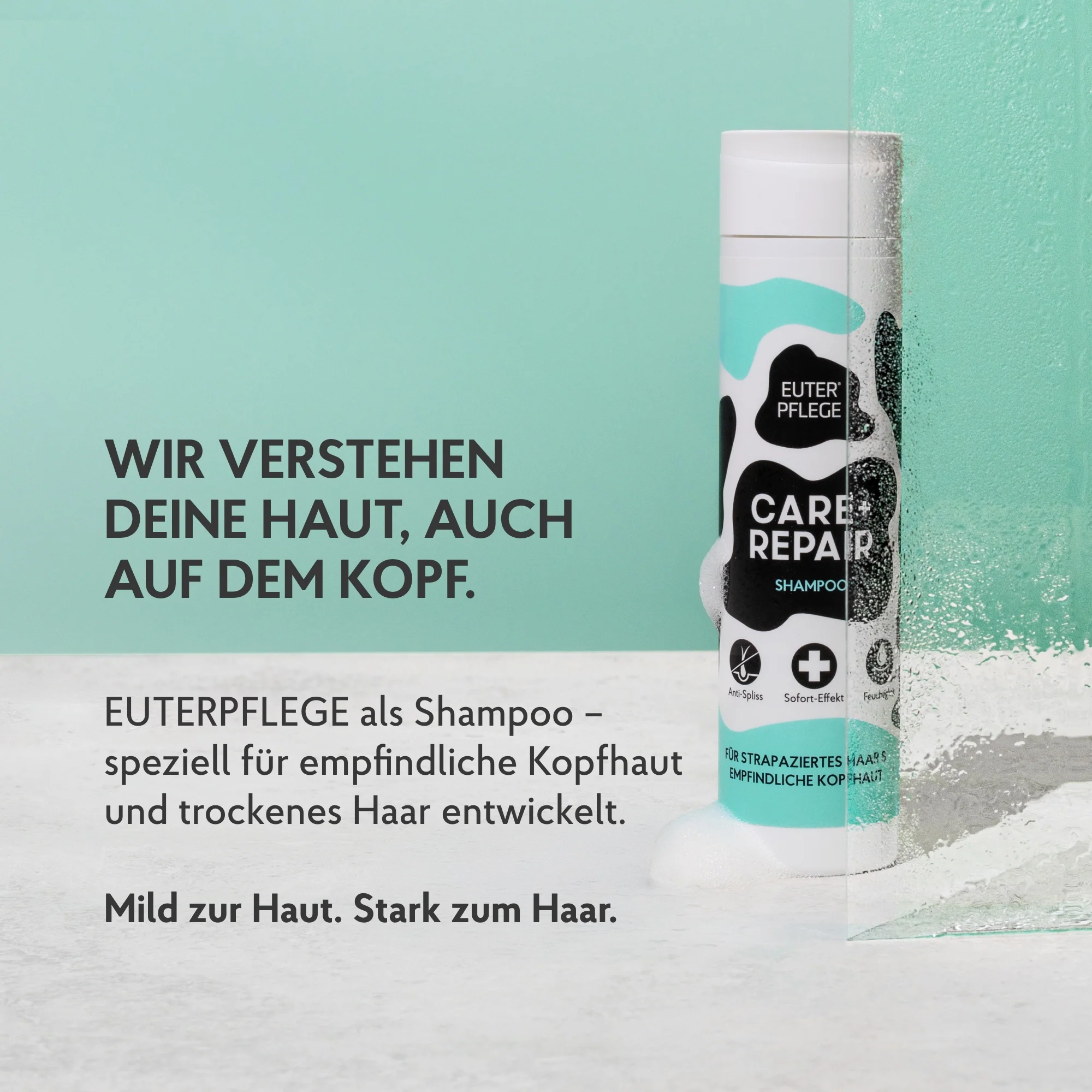 EUTERPFLEGE Care + Repair Shampoo 250ml - Image 2