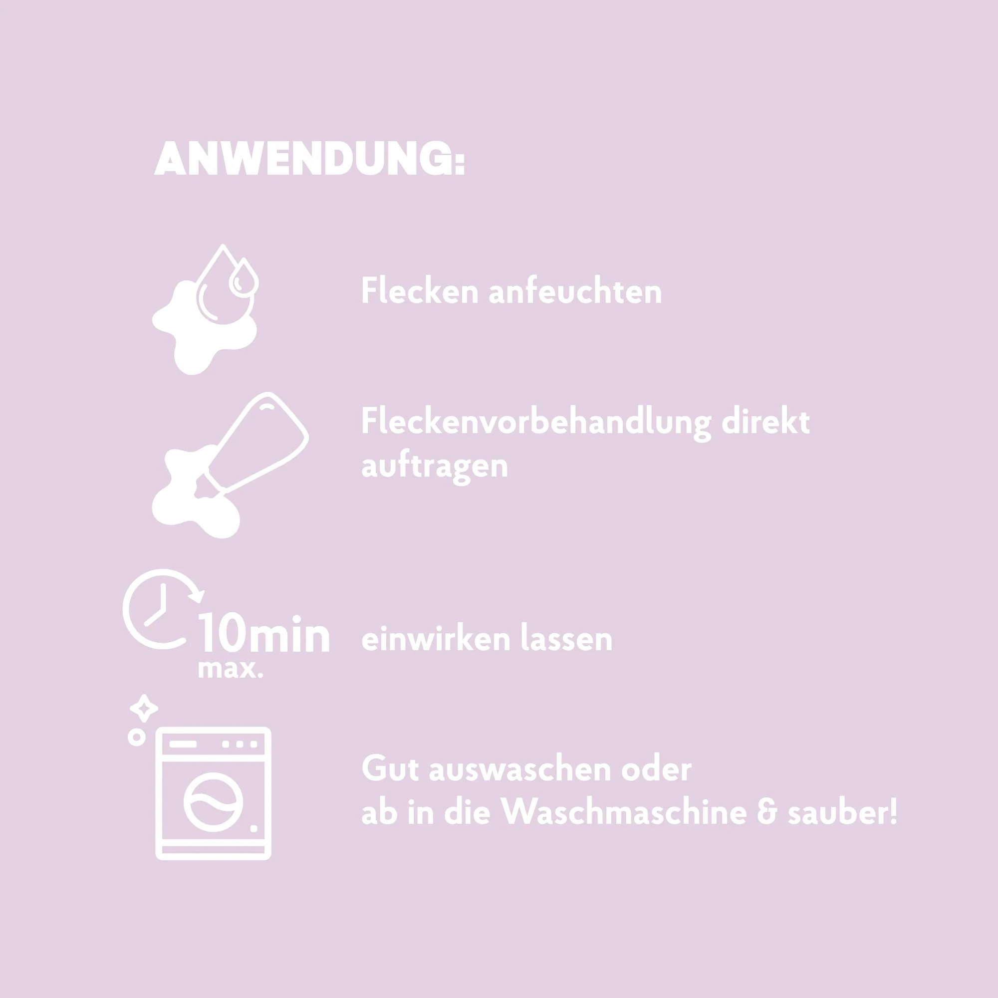 Fleckenvorbehandlung Aktivsauerstoff 250ml - Image 3