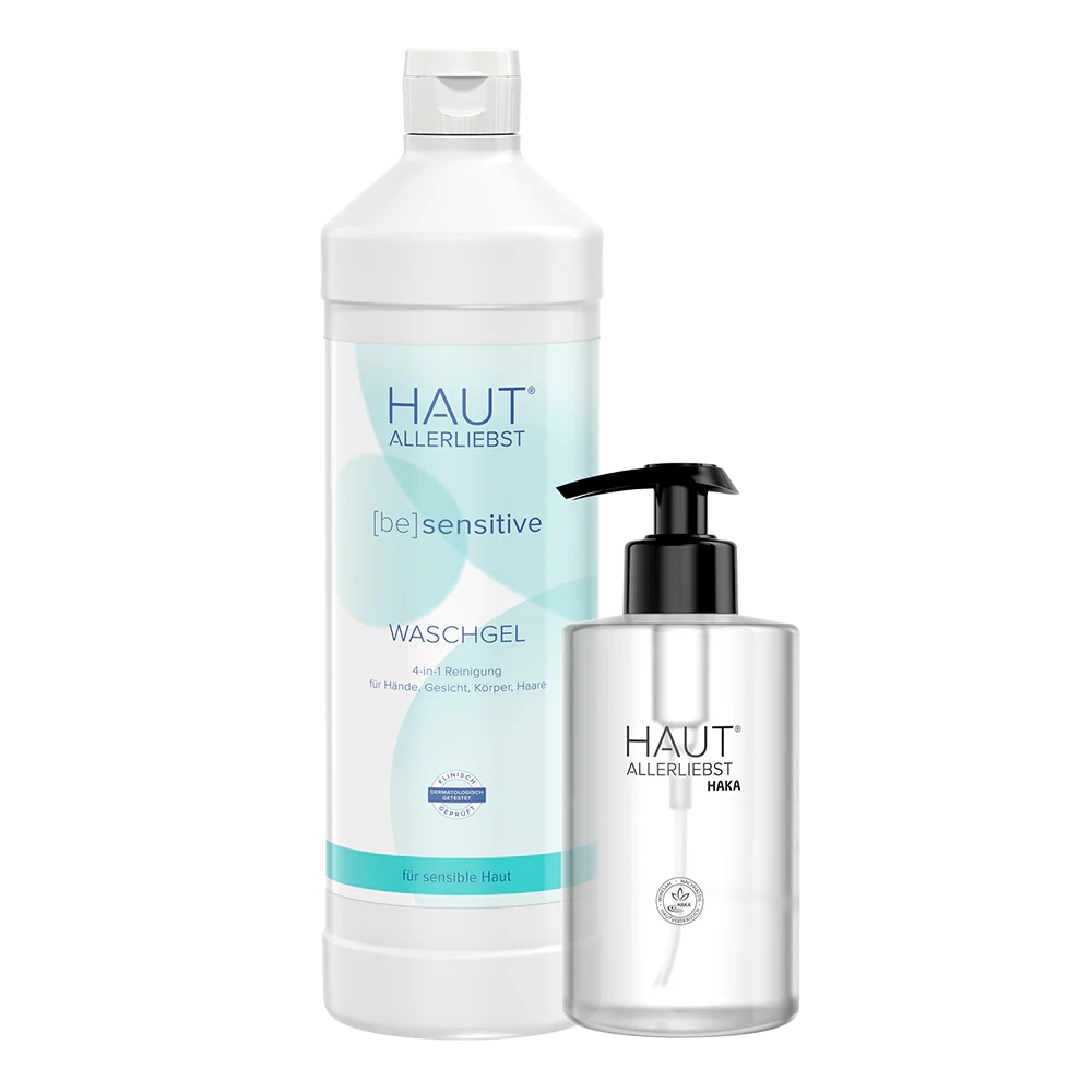 4in1 Waschgel 1L + Seifenspender leer 300ml